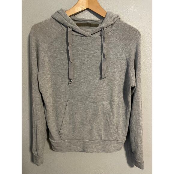 Enza Costa Hoodie Womens XS Modal Blend Pullover Lightweight Casual Made in USA - Picture 1 of 8